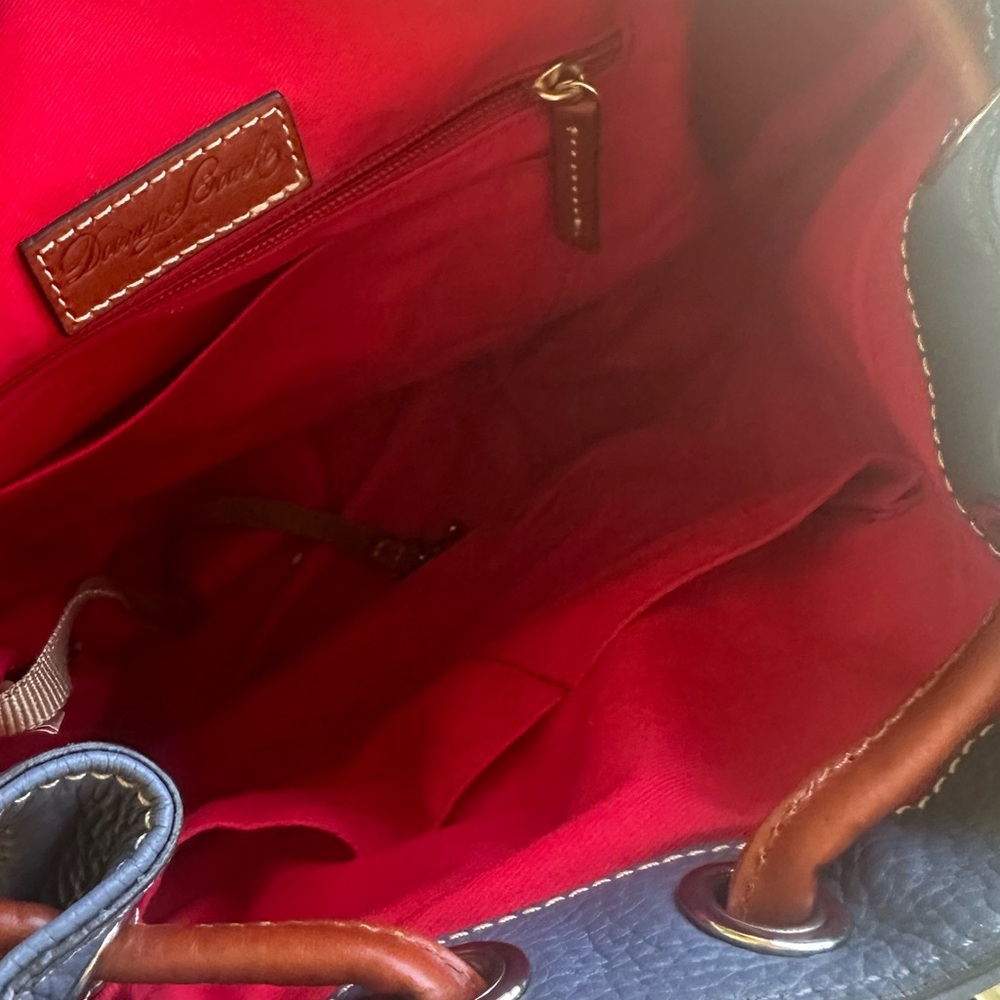 Dooney & Bourke Florentine Pebbled Leather Backpack - Picture 10 of 15